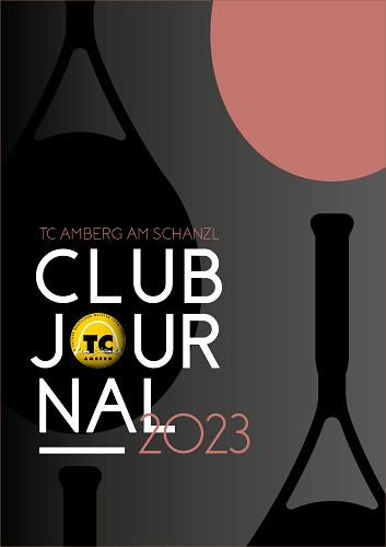 Schwarz Weiß Bild der Meistermannschaft TC Amberg am Schanzl